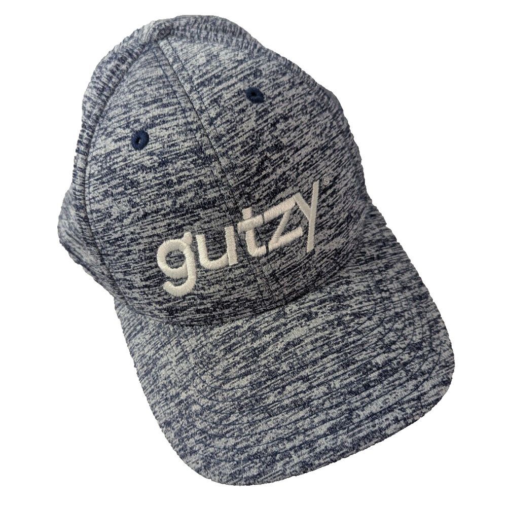 Sport-Tek Gutzy Adjustable Snap Back Gray Dad Cap Hat Polyester Outdoor‎